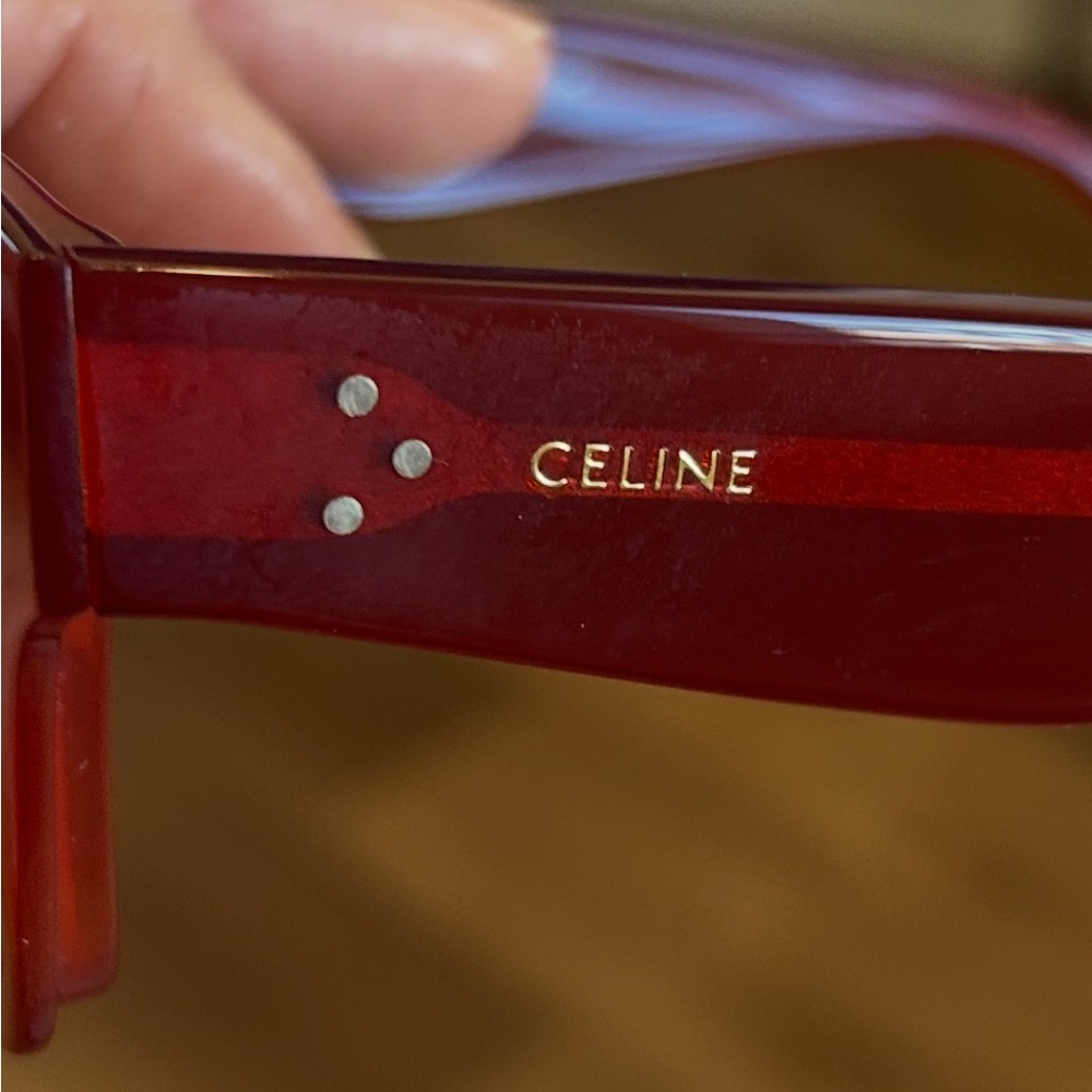 Celine Red Eye glass frames
